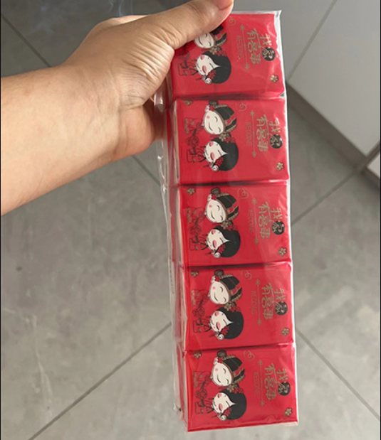 一条10包手帕纸