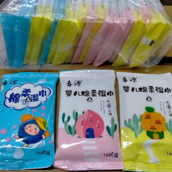 （涨：0.05）湿纸巾