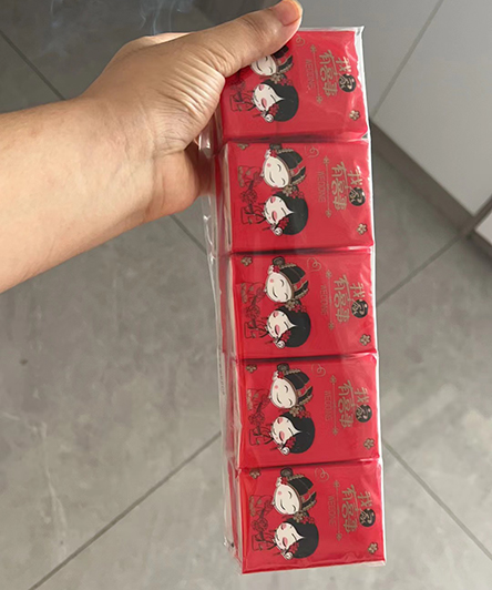 一条10包手帕纸